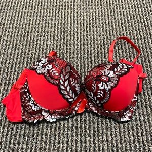 Red bra